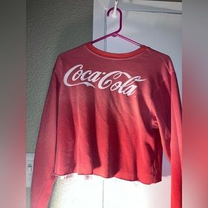 Coca Cola crop top longsleeve